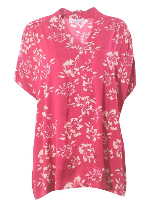 Printed silk viscose blouse ANNA SERAVALLI | S2029585209/016